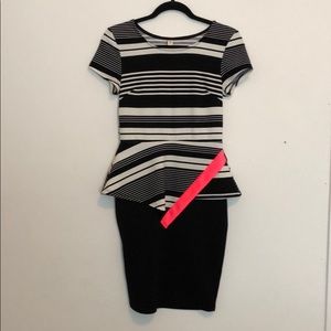NWOT Peplum Dress